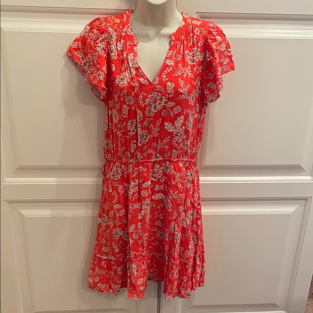 Another Love floral dress with elastic waist sz M
